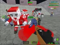 Pixel Wars Apocalypse Zombie blocky combat background