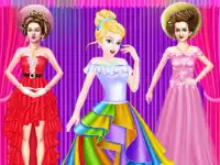 Fashion Girl Shinning Day background