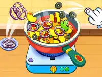 Kids Kitchen Cozy Cooking background