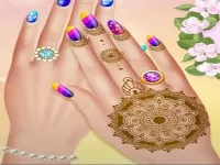 Nail Art Game background