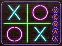 Tic Tac Toe Vegas background