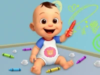 Naughty Baby Prankster background
