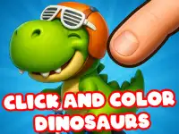 Click And Colors Dinosaurs background
