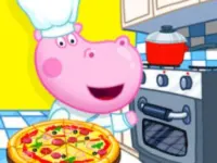 Hippo Pizza Maker background