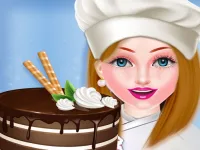 Cake Baking Games for Girls background