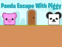 Panda Escape With Piggy background