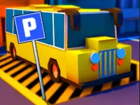 Bus Parkiing 3D background