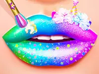 Lip Art Lipstick Makeup background