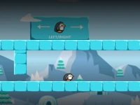 Penguin exit path background