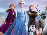 Frozen 2 Jigsaw background