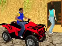 Traffic Racer Quad Bike Game background