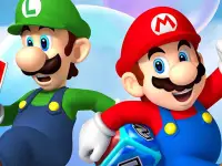 Mario Slide background