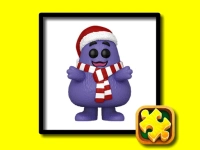 Grimace Puzzles Time background