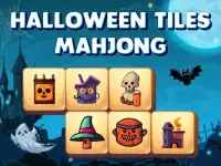 Halloween Tiles Mahjong background
