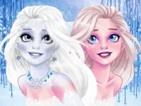 New Makeup Snow Queen Elsa background