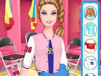 Fashion Doll Sports Day background