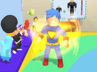 Scale Kid Run And Jump Up background