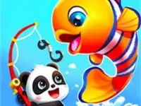 Baby Happy Fishing Game background