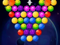 Bubble Shooter Planets background