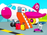 Kids Airport Adventure Game background