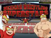 Mexican Wrestler Superstars background