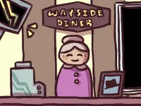 Diner in the Storm background