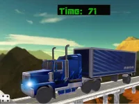 18 Wheeler Impossible Stunt background
