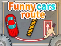 Funny Cars Route background