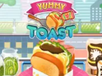 Yummy Toast - Cooking Game background