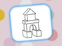 Coloring Book: Toy Shop 2 background