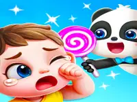 Baby Panda Emotion World background