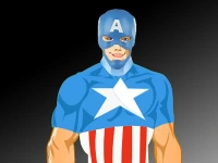 Captain America Dressup background