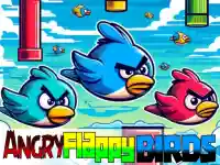 Angry Flappy Birds background