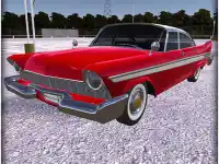 Classic Limo Car Parking background