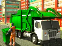 Real Garbage Truck background