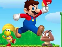 Super Mario Jump and Run background