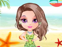 Beach Dress Up background