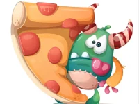 Ghost Pizza background