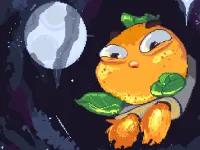 Flying Orange background