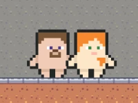 Pixi Steve Alex Herobrine background