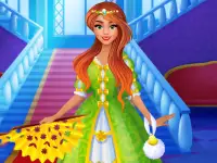 Modern Princess Prom Dress Up background