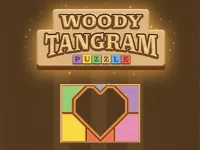 Woody Tangram Puzzle background