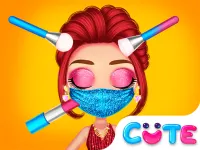 My Quarantine Glam Look background