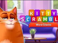 Kitty Scramble Stack Word background