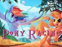 Pony Racing background