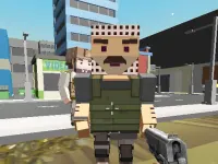 Blocky Pixel background