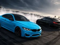 Real Car Bmw M4 Drift background
