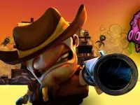 Cowboy 2D Runner background