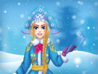 Snegurochka - Russian Ice Princess background