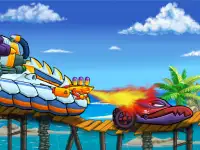 Car Eats Car: Sea Adventure background